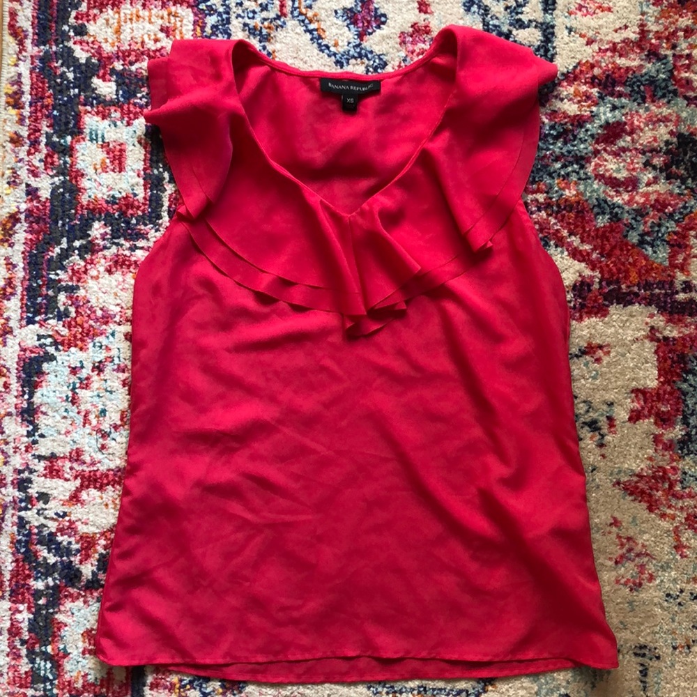 BR Ruffle Blouse